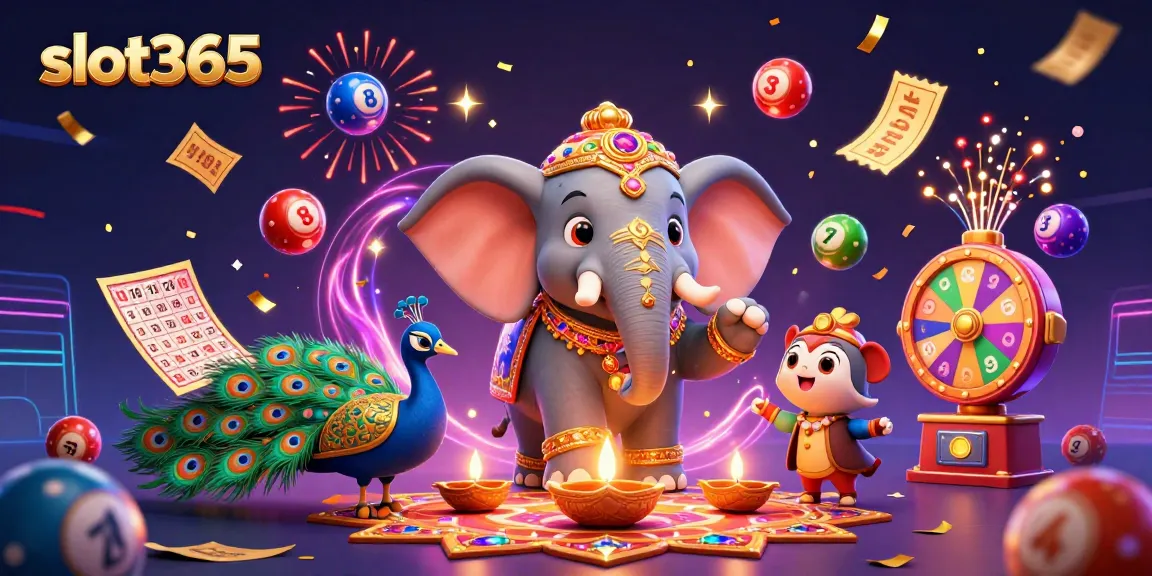 Experience thrilling gameplay at slot365 with vibrant lottery elements and captivating characters.
