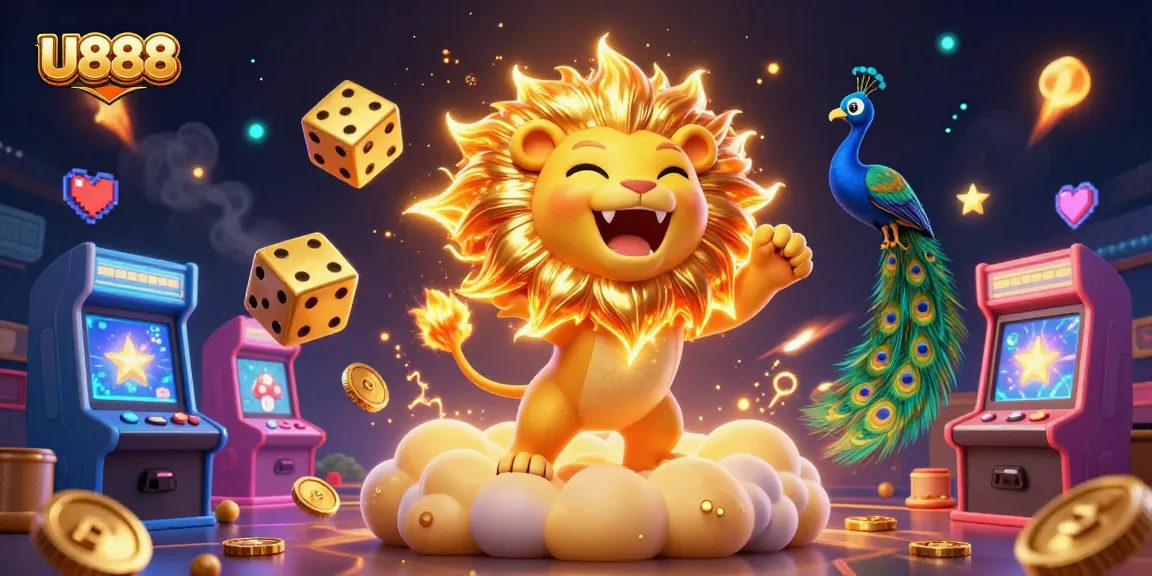 U888 invites players to enjoy thrilling casino games amidst vibrant, dynamic visuals.