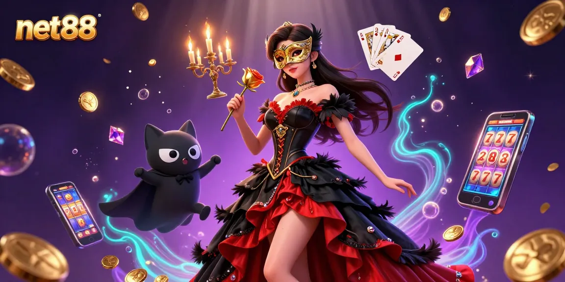 Experience thrilling gaming at net88 with stunning visuals of casino fun and vibrant action.