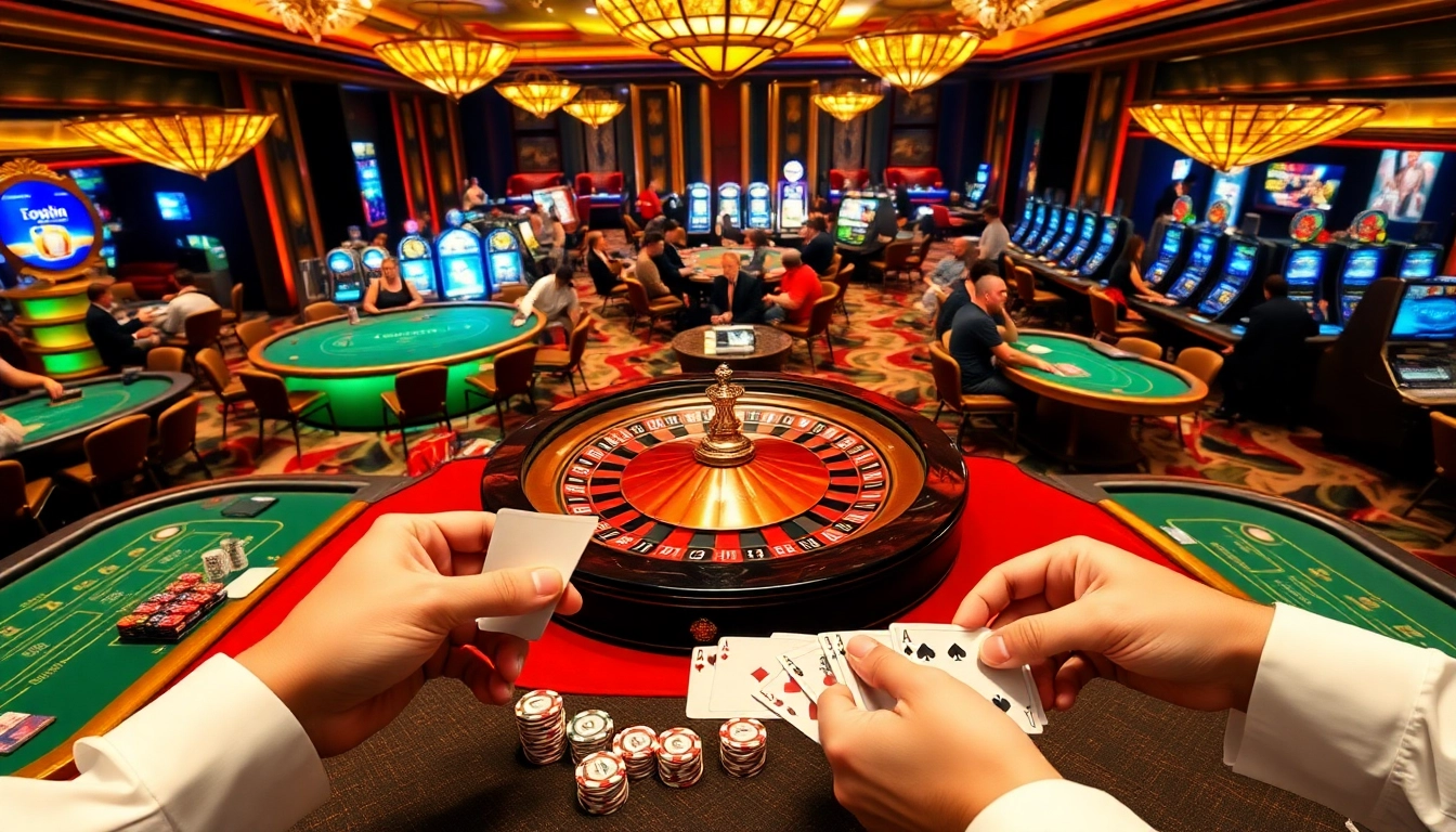 Engage in thrilling casino action at https://98win.gg/ with vibrant games and luxurious atmosphere.