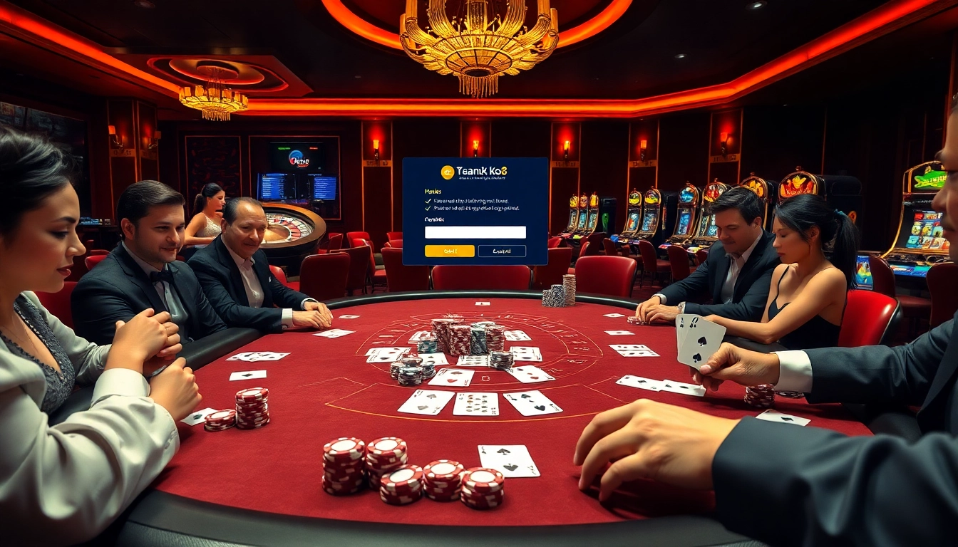 Experience premium gameplay at đăng ký go8 with a stunning casino atmosphere.