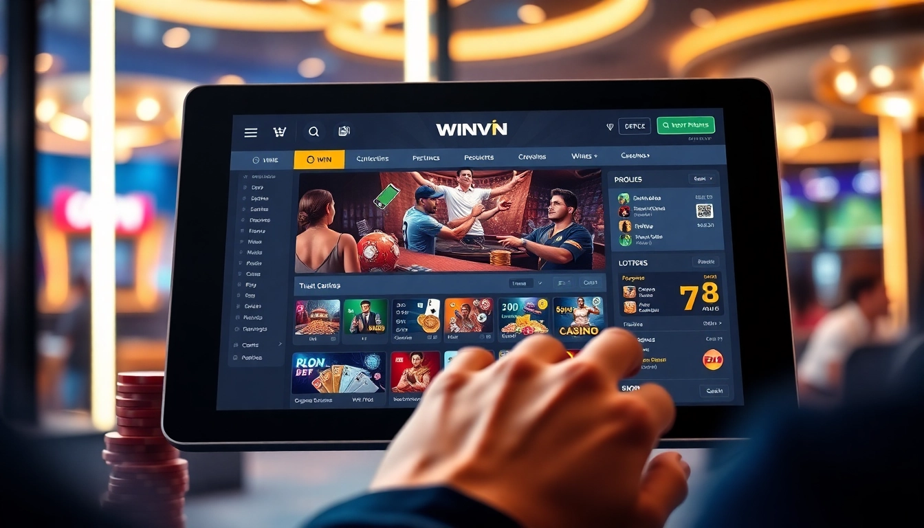 Explore the engaging online betting experience at winvn88.live with a user-friendly interface and dynamic gaming options.
